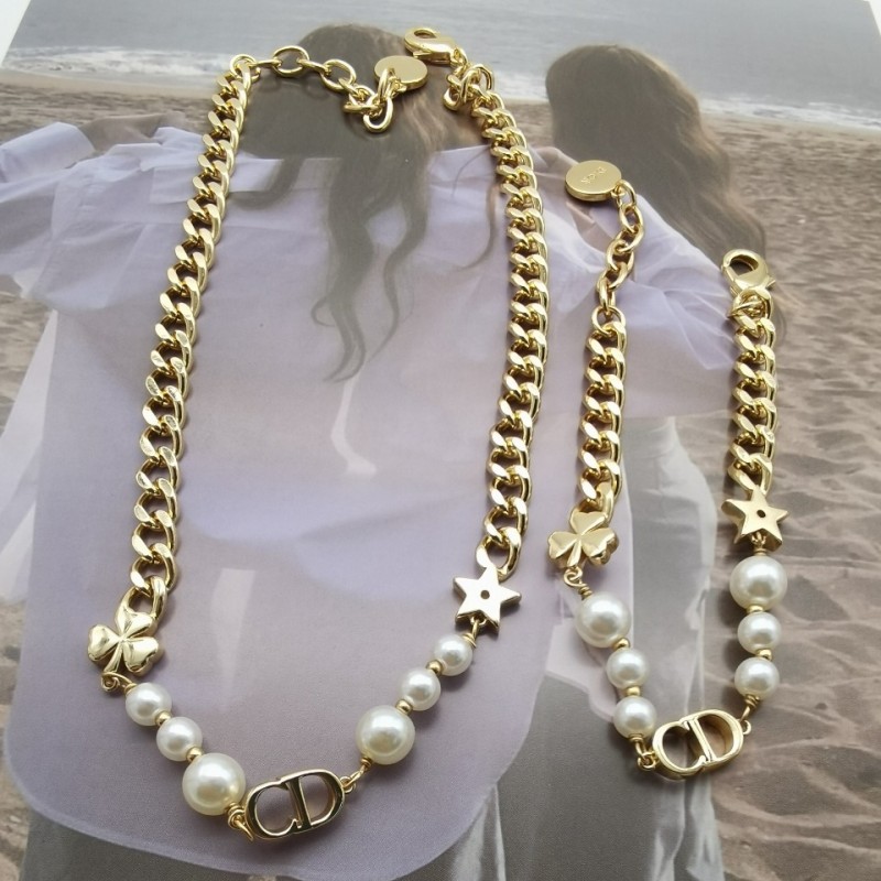  Designer Costume Jewelry Fake Repica Dior Bracelets Necklace RB560